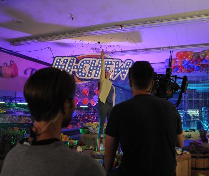Behind the scenes of the HI-CHEW commercial