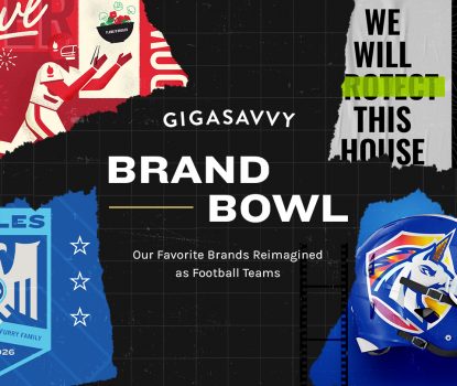 Gigasavvy brand bowl super bowl creative blog hero