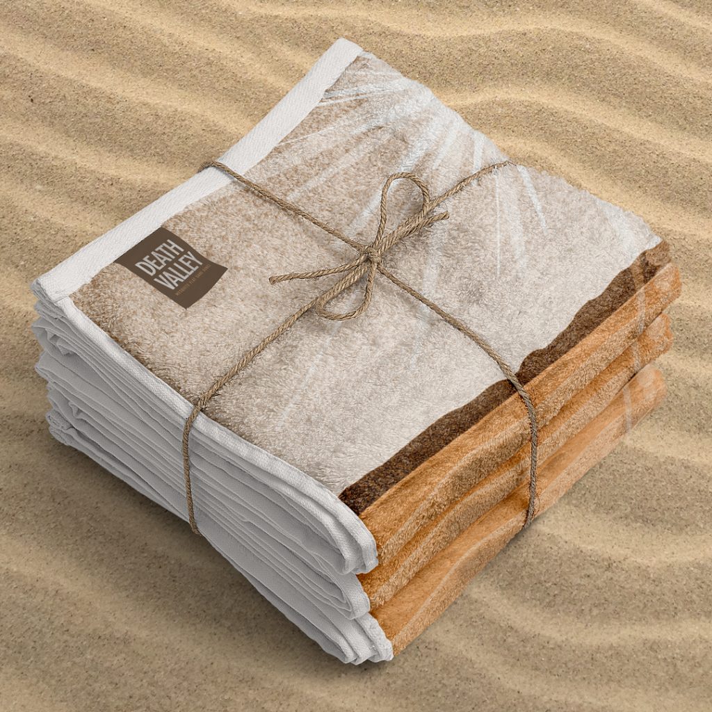 Death Valley Beach Towel Ryan Schram Gigasavvy