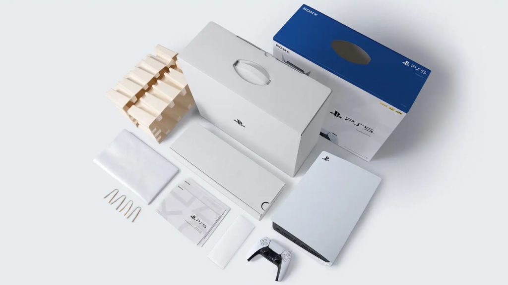 sony playstation - ps5 recyclable packaging