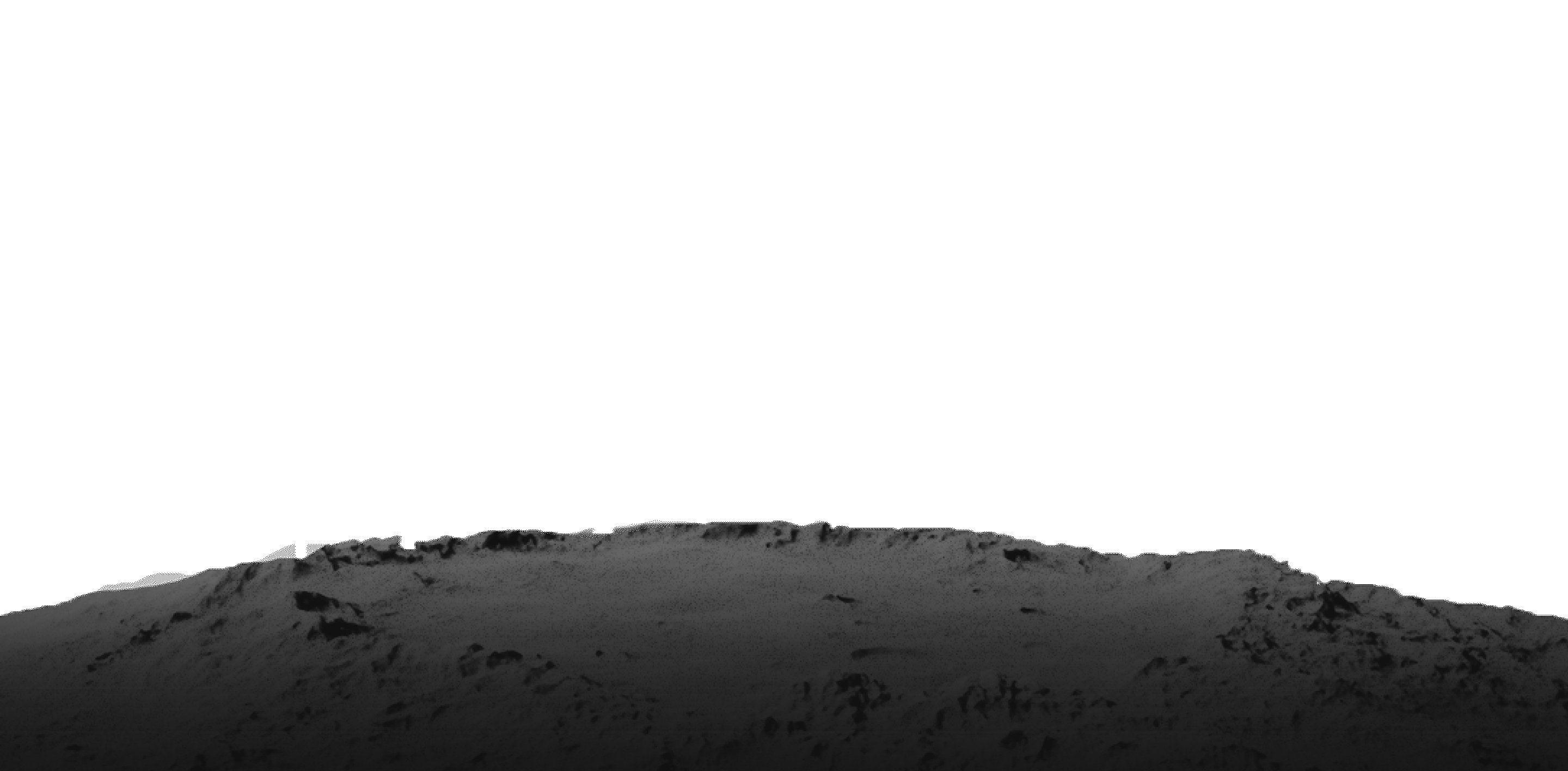 The surface of the moon