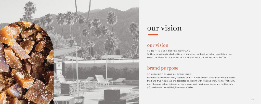 Example of Brand Vision and Purpose
