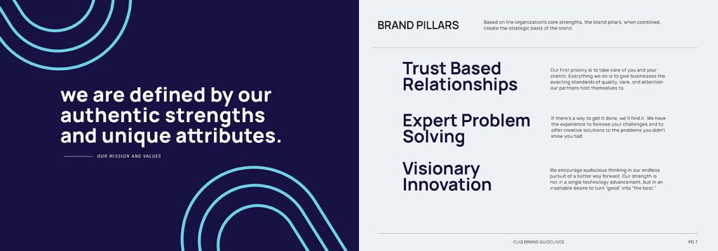 Brand Pillars Example