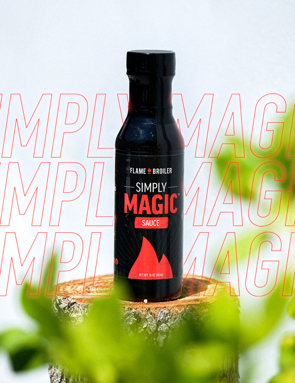 Flame Broiler Simply Magic sauce